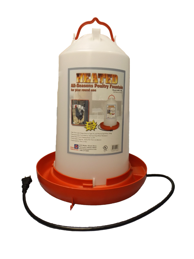 Heated Poultry Waterer Fehrway Feeds & Livestock Equipment