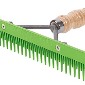 Fluffer Comb w/ Wooden Handle