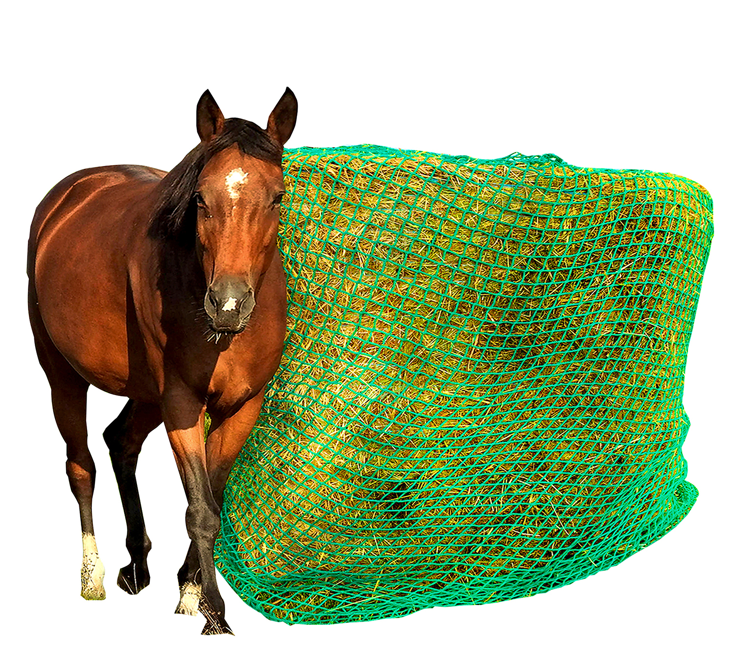 Kerbl Round Bale Slow Feed Hay Net
